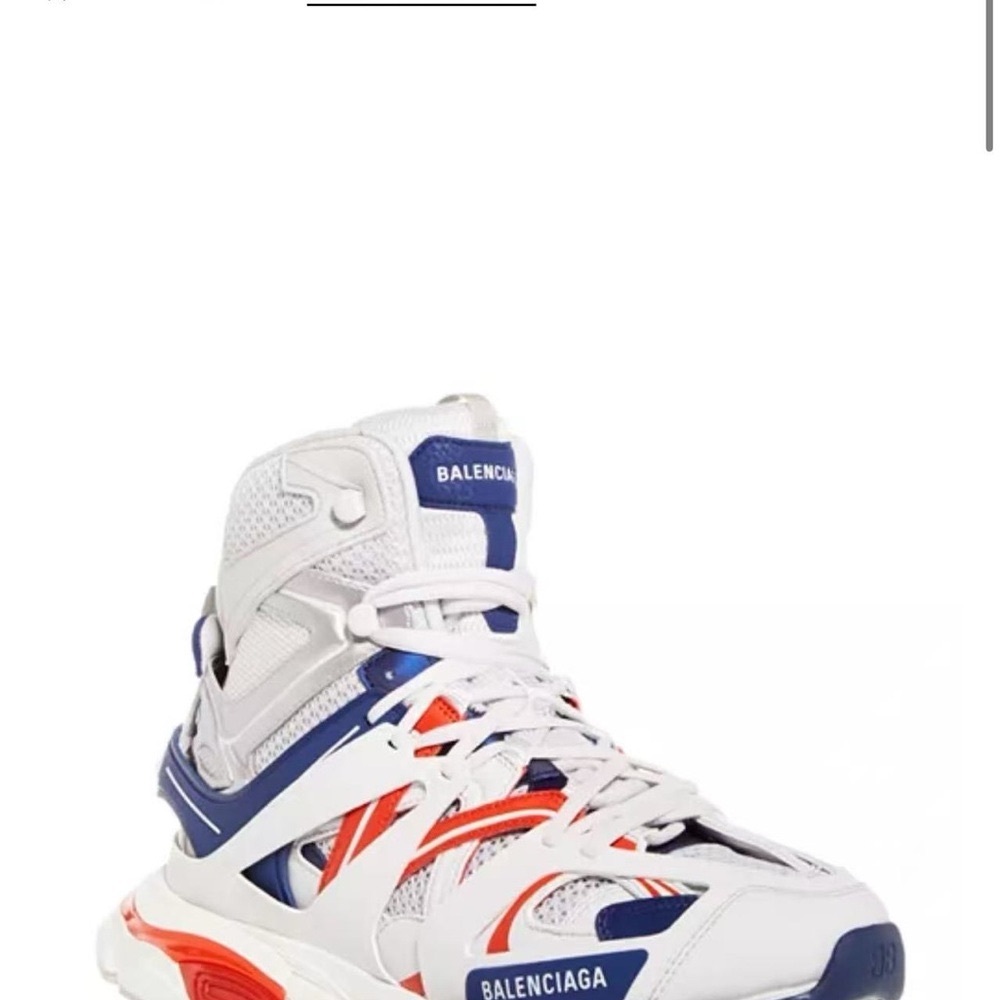 Balenciaga Multicolor High-Top Sneakers